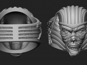 ring pharaoh mummy 3D Print Model