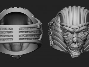 ring pharaoh mummy 3D Print Model
