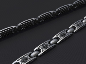 link of the bracelet 3D Print Model
