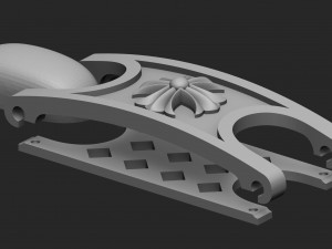 link of the bracelet Model do druku 3D