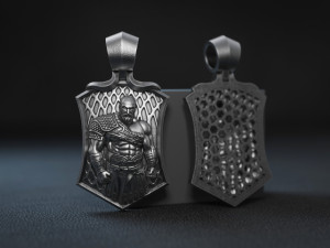 pendant kratos god of war 3D Print Model
