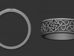 valkyrie ring 3D Print Model