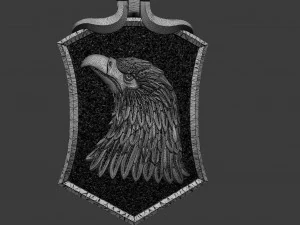 eagle pendant 3D Print Model