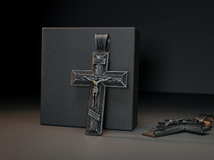 christian cross 3D Print Model
