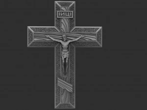 christian cross 3D Print Model
