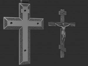 christian cross 3D Print Model