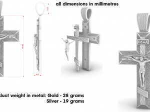 christian cross 3D Принт Модель