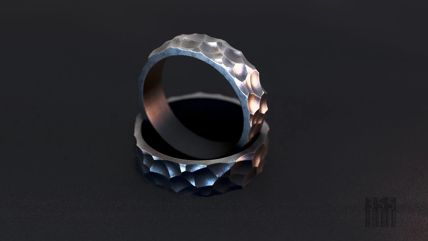 wedding ring 3D Print Model .c4d .max .obj .3ds .fbx .stl .blend 