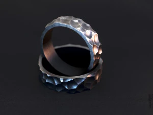 शादी की अंगूठी 3D प्रिंट मॉडल