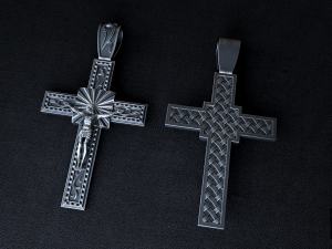 christian cross l 3D Print Model