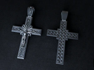 क्रिश्चियन क्रॉस एल 3D प्रिंट मॉडल