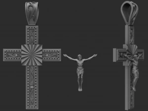 christian cross l 3D Print Model