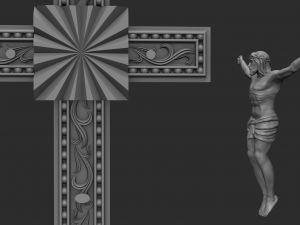 christian cross l 3D 프린트 모델
