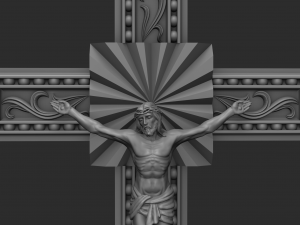 christian cross l 3D 프린트 모델
