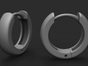 earrings 3D Print Model