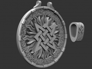 star of russia pendant Modelo de Impressão 3D