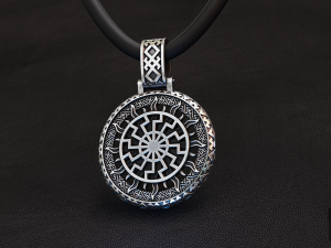 pendant black sun 3D प्रिंट मॉडल