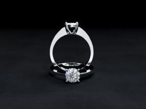 diamond ring 3d 3D प्रिंट मॉडल