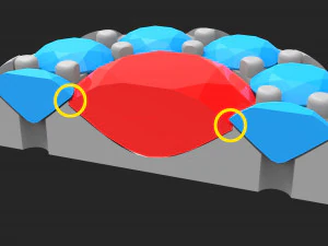 diamond ring 3d 3D Print Model