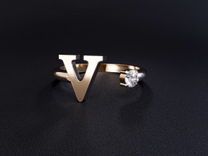 ring v 3D प्रिंट मॉडल