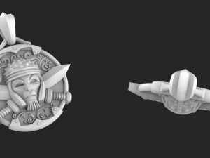 gladiator pendant 3d printing 3D Print Model