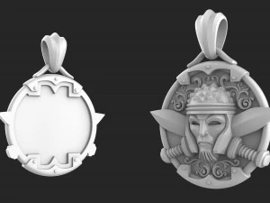 gladiator pendant 3d printing 3D Print Model