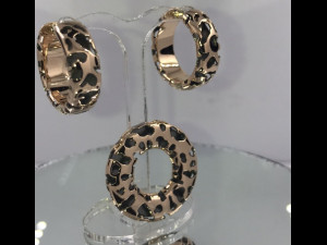 set of earrings and a pendant 3Dプリントモデル