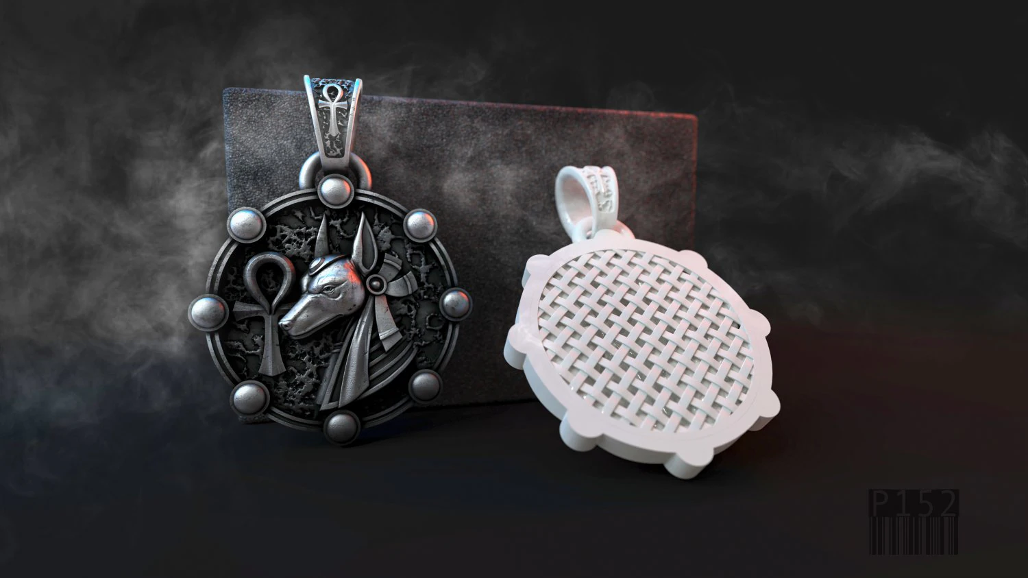 anubis pendant 3D Print Model .c4d .max .obj .3ds .fbx .stl .blend 