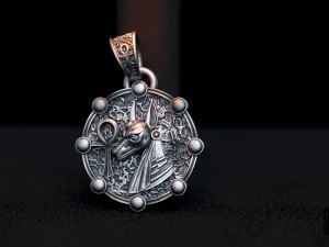 anubis pendant 3D Print Model