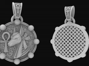 anubis pendant 3D Print Model