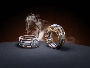 पुरुष बजाते हैं 3D प्रिंट मॉडल