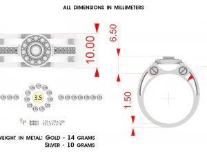 men ring 3D Print Model