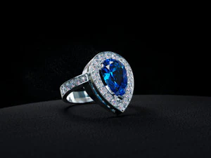 armut taşlı kadın y&uuml;z&uuml;k 3D Baskı Modeli