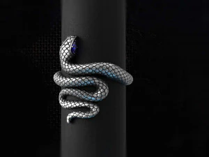 anillo de serpiente Modelo de impresión 3D