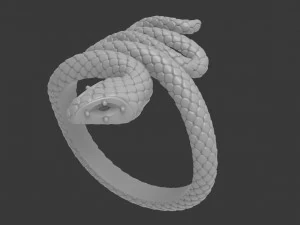 snake ring 3D Print Model
