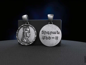pendant king tigran 2 3D Print Model