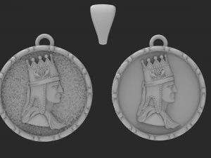 pendant king tigran 2 3D Print Model