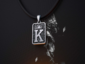 the king pendant 3D Print Model