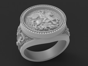 Ring of St george the victorious for printing Modelo de impresión 3D