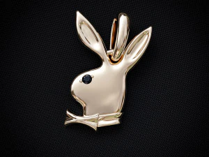 Playboy pendant 3D Print Model