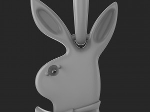 Playboy pendant 3Dプリントモデル