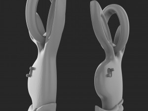 Playboy pendant 3Dプリントモデル