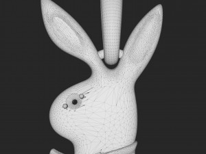 Playboy pendant 3Dプリントモデル