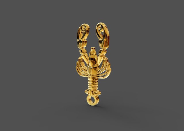 crayfish Modelo 3D .c4d .max .obj .3ds .fbx .stl .blend