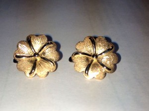 flower earrings 3D Model