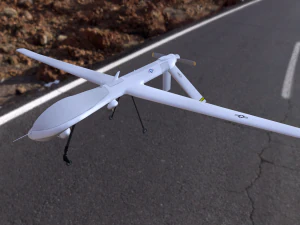 predatore mq-1 Modello 3D