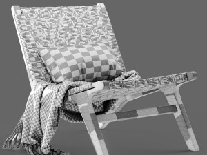 hemase armchairs collection no1-5 nairobi garden Modelo 3D