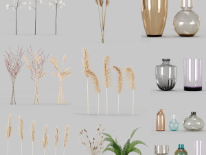decorative set no3 3D Model