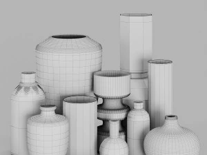 decorative set no3 3D Model