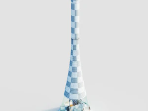 fireplace linea 914 exclusively glazed 3D Model
